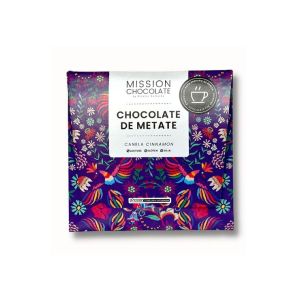 Chocolate de Metate Canela Cinnamon Mission Chocolate 60g