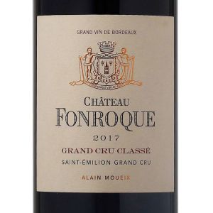 Château Fonroque Saint-Émilion Grand Cru Classé 2017GARRAFA